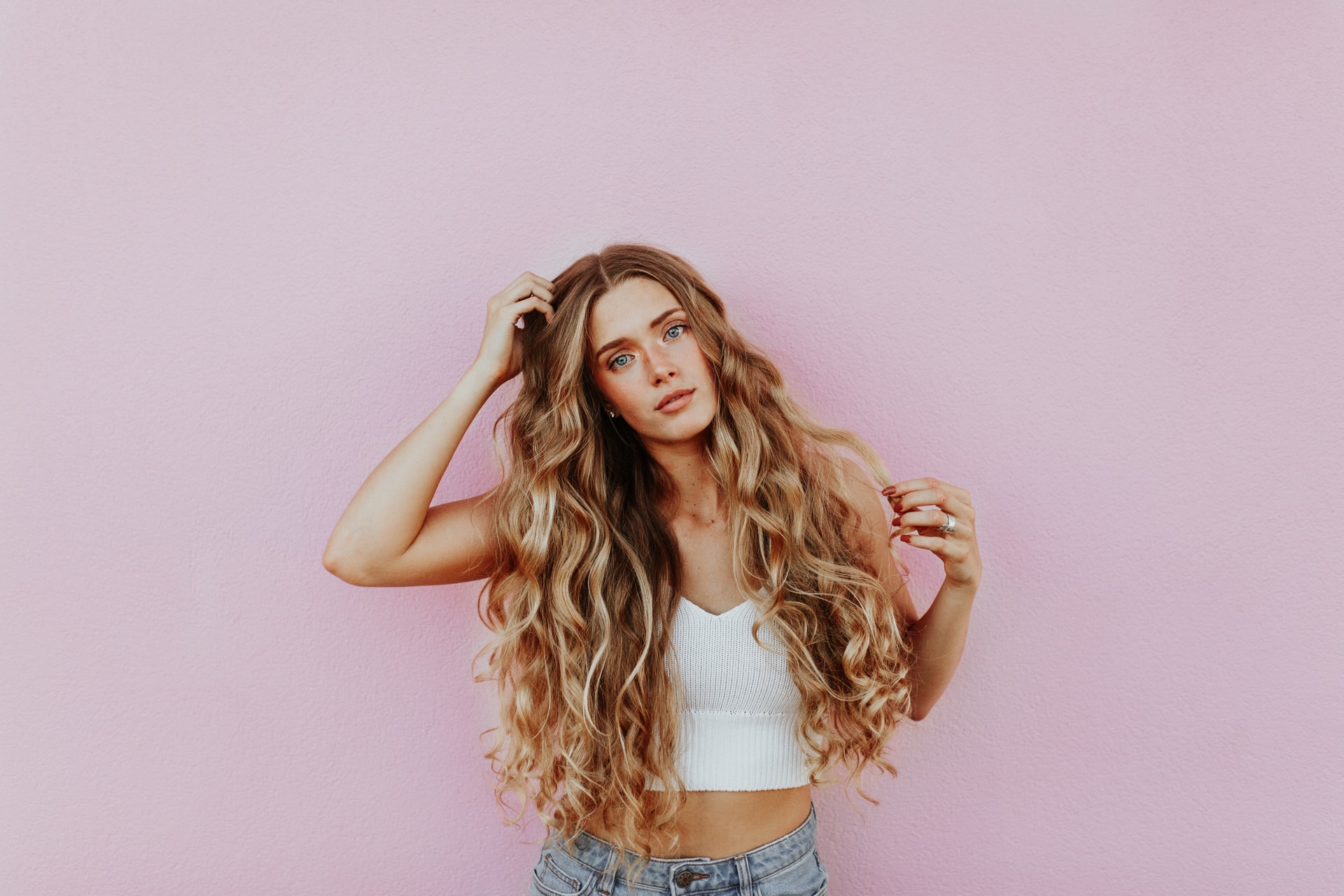 How can I make my hair beautiful and thick?