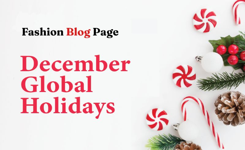 Top 10 December Global Holidays 2022