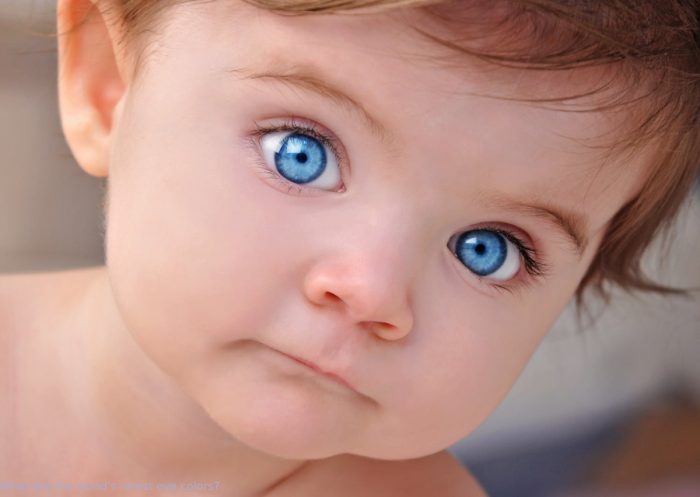 What are the world's rarest eye colors?