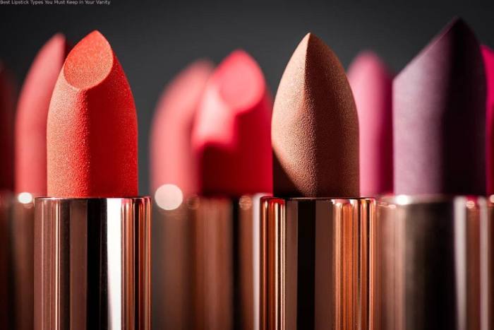 Best Lipstick Types You Must Keep in Your Vanity